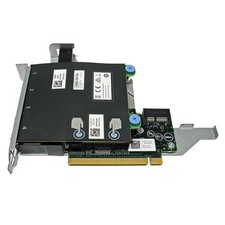 DELL 4-Port GbE Daughter Card 0FM487 +Riser C...