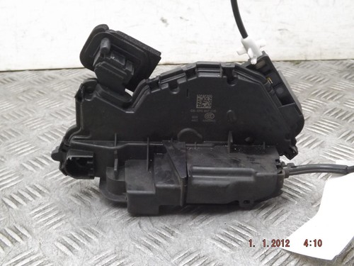 Skoda Octavia Right Driver Offside Front Door Lock 45820180 Mk3 2013-2020Z - Imagen 3 de 11