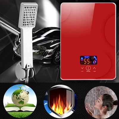 6500W Hot Water Heater On-Demand Instant Boiler Shower System 220V