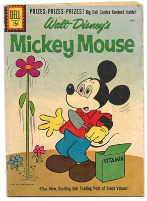 Dell Comics Walt Disney's MICKEY MOUSE #78
