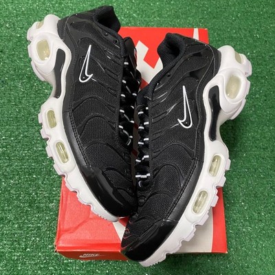 Size 5 - Nike Air Max Plus Black White Sneakers Womens DM2362-001 Ships Fast!