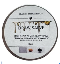 Herbal Salve | DRAW Salve | Draw Balm | 2oz | Lavender EO