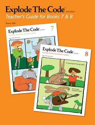 Explode the Code Books 7 and 8 by Nancy Hall