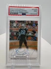 2019 Panini Select - Field Level Sig /100 Christian McCaffrey #FLSCM PSA 9