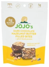JoJo's Chocolate Bites Dark Chocolate Hazelnut 3.6 oz (Pack of 6)
