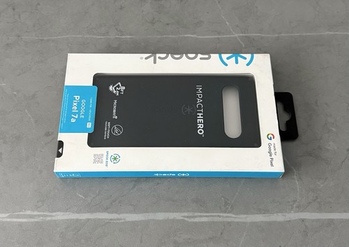 Speck ImpactHero Case for Google Pixel 7a Black/Slate Grey Soft-Touch - Picture 2 of 6