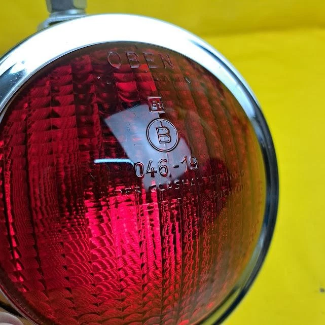 Luz antiniebla cromada Mercedes Borgward Opel Ford - K8408 / 8409 nueva Foto 3 de 4