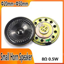 Small Horn Speaker 8 Ohm 0.5W Audio Amplifier Diameter 20mm 23mm 28mm 50mm