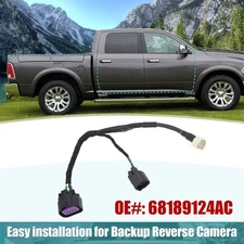 FITS FOR DODGE FOR RAM 1500 2500 350 REAR CAMERA WIRING HARNESS 68189124AC