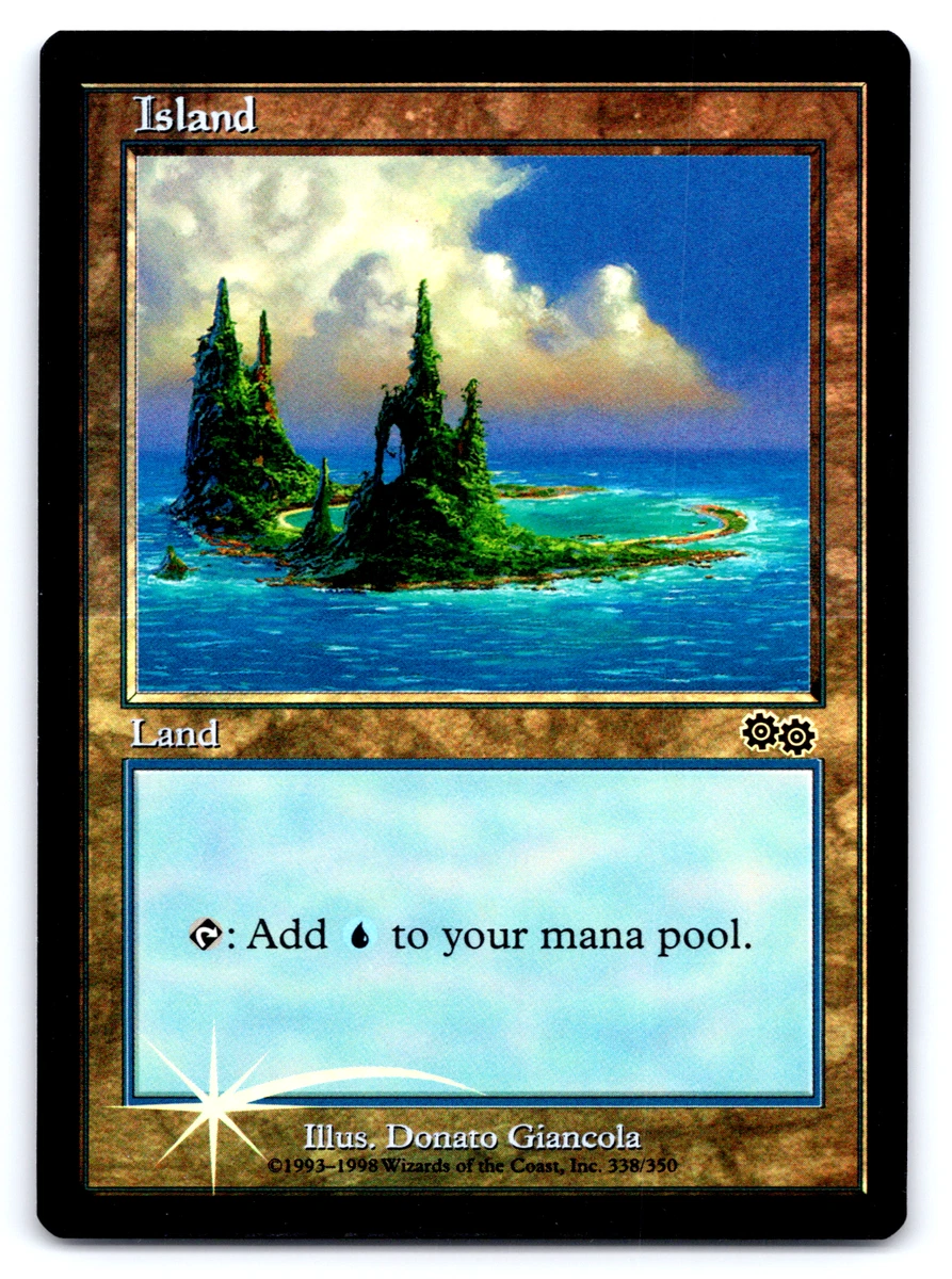Land Foil Magic: The Gathering Trading Card Games Urza's Saga