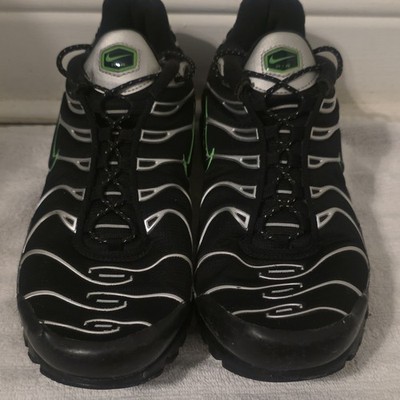 Nike Air Max Plus TN Black/Silver/Green Strike Men's Sneaker DR0139-001