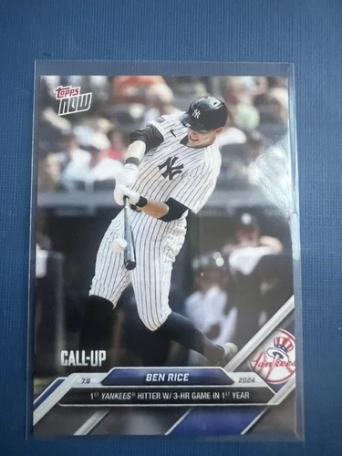 Ben Rice 2025 Topps Ben Rice #388 Rookie