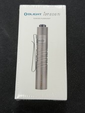Olight i3T EOS Ti Titanium Limited Edition Flashlight  Discontinued- SEALED 