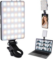 60 LED Selfie Light with 3 Modes 10 Brightness Levels Dual Clip Phone Light LED