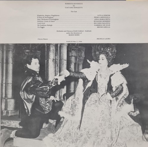 Donizetti - Roberto Devereux / Mario Rossi, Gencer, Rota - 3 LP Box Set - Bild 3 von 4