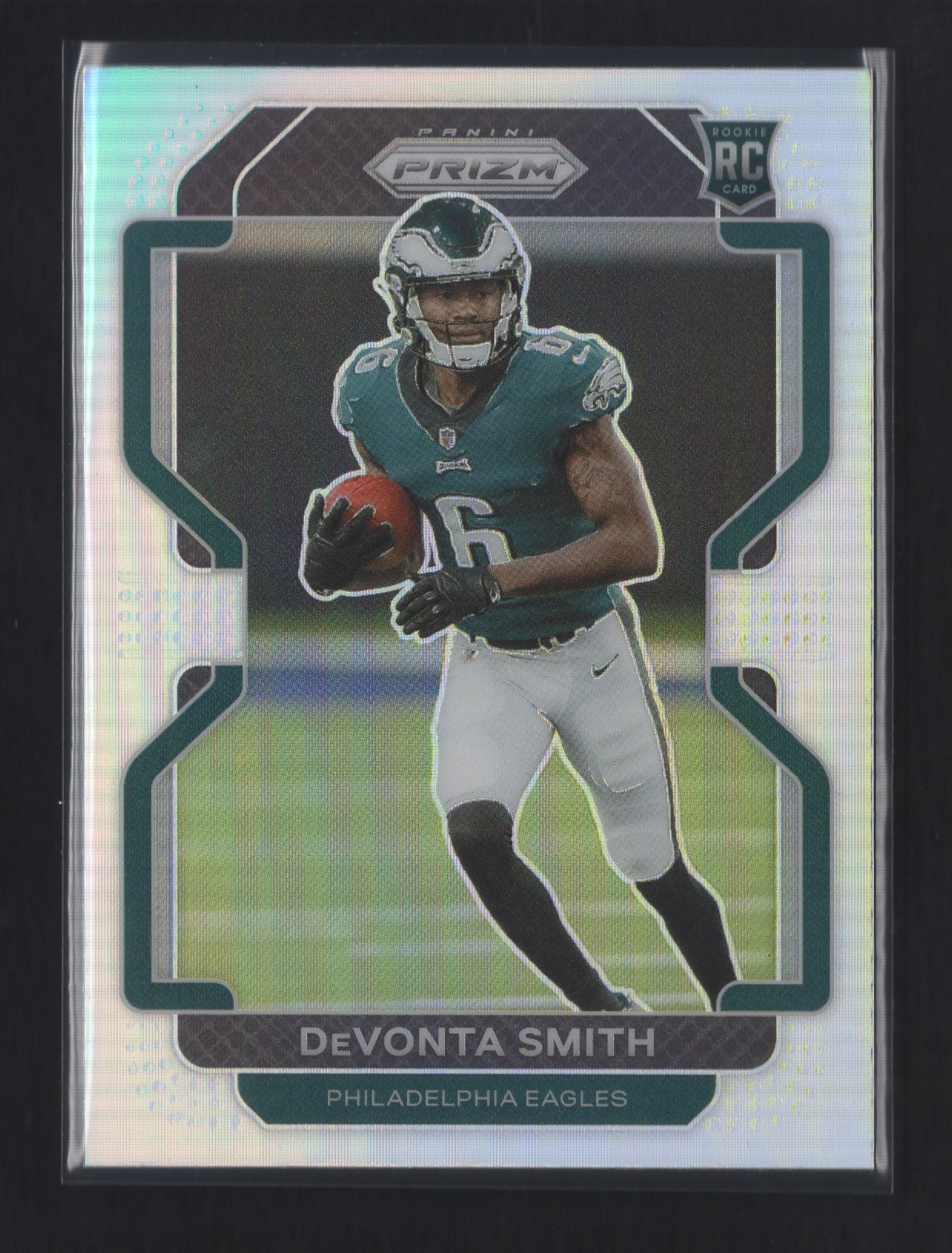 2021 Panini Prizm Rookie Devonta Smith #335 Silver Prizm (RC) Eagles Super Bowl