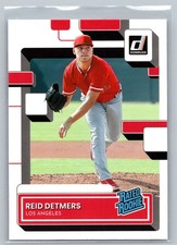 REID DETMERS (2021 - ) MLB Los Angeles Angels - CHOOSE YOUR CARD!. rookie card picture