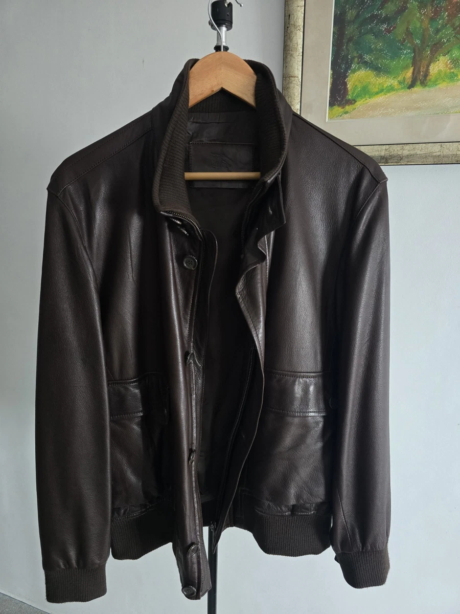 Burberry Prorsum Leather Jacket In Men's Coats & Jackets for sale