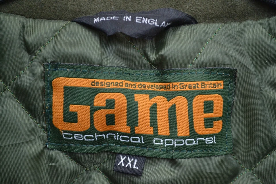 Game Technical Apparel British Tweed Men’s Hunting Shooting Vest Gillet Size XXL - Image 4 of 4