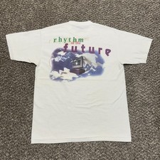 Vintage Silicon Graphics T-shirt Size L White 90s Computer Tech Promo Tee