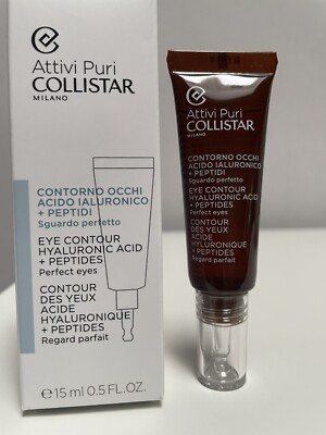 Collistar Eye Contour Attivi Puri Milano 15ml Tube Augenpflege Hyaloron RAR