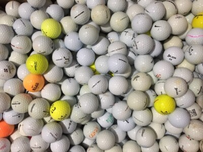 50,100,200,400,600,1000 Shag Golf Balls Range Golf Balls Hitaway Bulk
