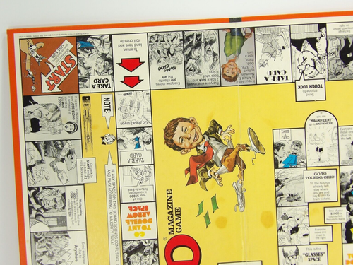 1979 The Mad Magazine Board Game Replacement Game Board - Some Damage - Picture 6 of 14