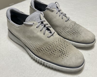 Cole Haan zerogrand Wingtip Oxford Suede - Gray/Blue Cole Haan Men main image 4