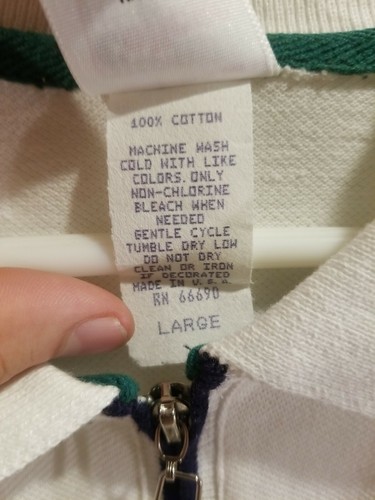 Montauk Collared Shirt 1990's Salesman sample Size Mens Large new with tags - Picture 6 of 8