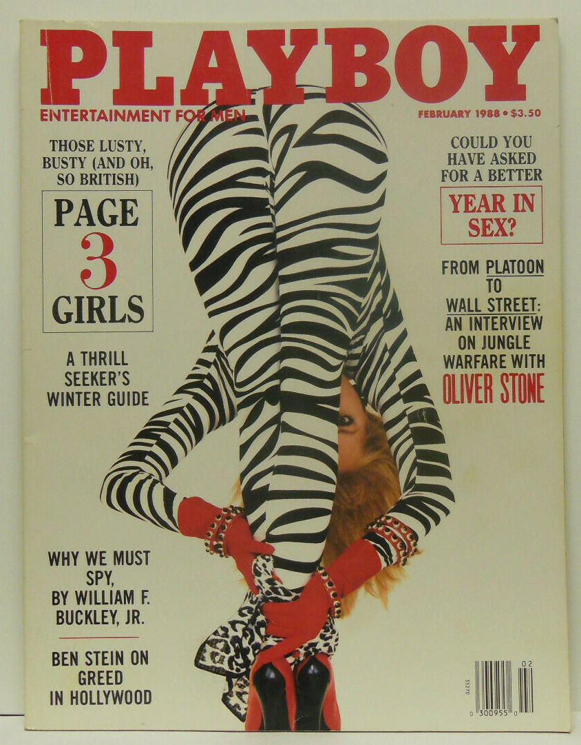 Playboy Magazine, February 1988, Complete w/ Centerfold. | eBay