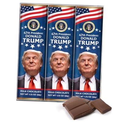 President Trump Milk Chocolate Bar - 47th Presidential Collection - Hand 