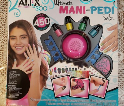 Alex Spa Ultimate Nail Glam Salon Kit Girls Fashion Activity - Read | eBay