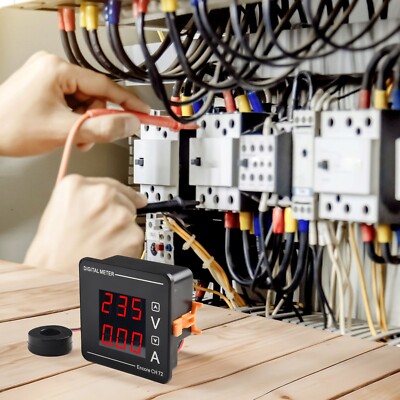 Dual Display AC Spannungs- und Strommessgerät für den professionellen Einsatz