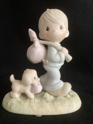 Porzellan Figuren ENESCO PRECIOUS MOMENTS  1983 JONATHAN DAVID  E-0525
