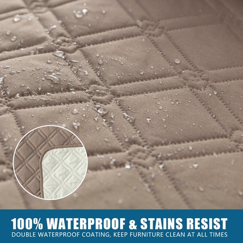 Waterproof non-slip sofa cover recliner 3 seats, furniture protection decoration - Picture 82 of 94