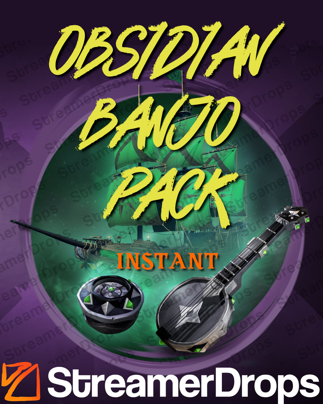 Sea Of Thieves - Obsidian Banjo Pack Da Collezione - XBOX / PC - Foto 13