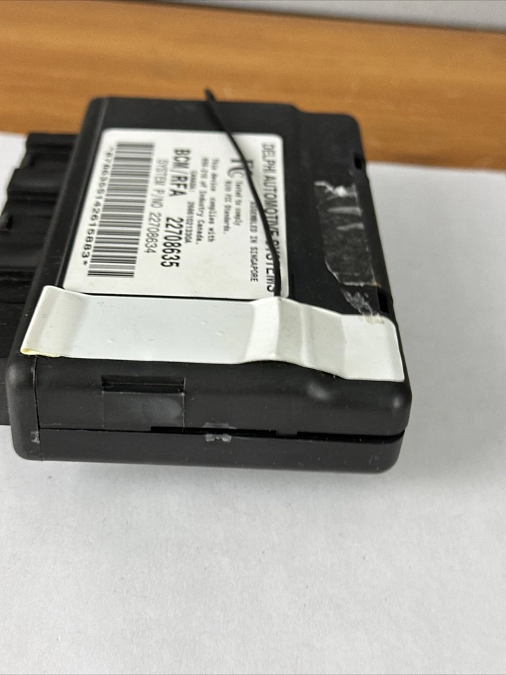 2003-2005 CHEVROLET CAVALIER BODY CONTROL MODULE BCU BCM 22708635 OEM DELPHI - Изображение 4 из 4