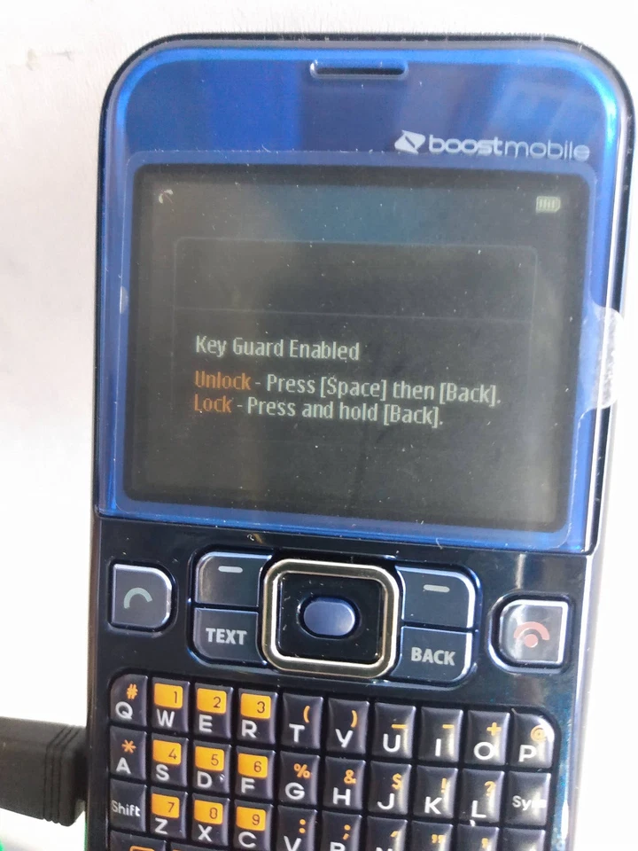 Sanyo SCP 2700 Boost Mobile Sanyo Juno Blue Qwerty 3G CDM Foto 3 de 4