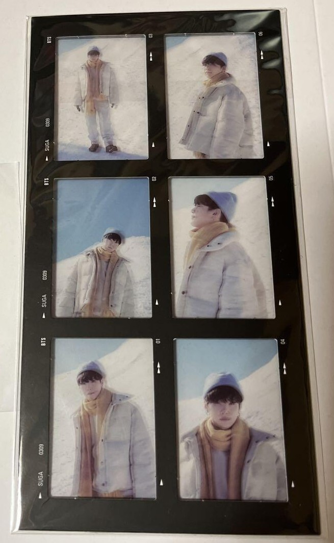 BTS WINTER PACKAGE 2021 official Photo film Photocard