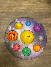  Solar System Galaxy Dimple Push Pop Bubble It Sensory Toy Simple Stress Relief 