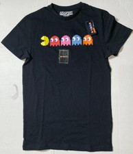 Brand New- Slim Fit Pac-Man Short Sleeved Chasing Graphic T-Shirt Mens Size XS 