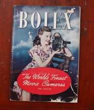 BOLEX 1946 PRODUCT CATALOG, 64 PAGES/213865