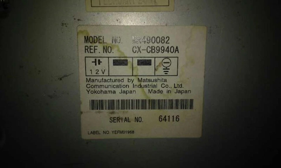 MR490082 Sistema Audio/Radio Cd para MITSUBISHI MONTERO (V60/V70) 2001 171224 - Imagen 2 de 3