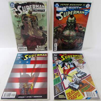 Superman Birthright Lot of 4 #11, 12, 145, 146 (2004) DC Comics 9.4 Comics