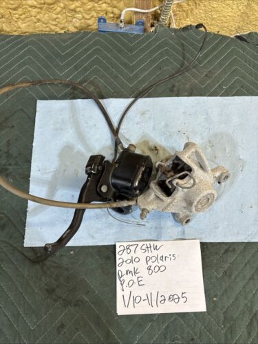 2010 Polaris RMK 800 brake master cylinder caliper 287