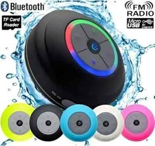 Wireless Shower Speaker Waterproof 5.0 Bluetooth Mini Speaker with Suction GIFTS