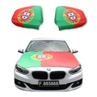 Sonia Originelli Fan Set Car European Championship "Portugal" Football Bonnet Exterior Mirror F...