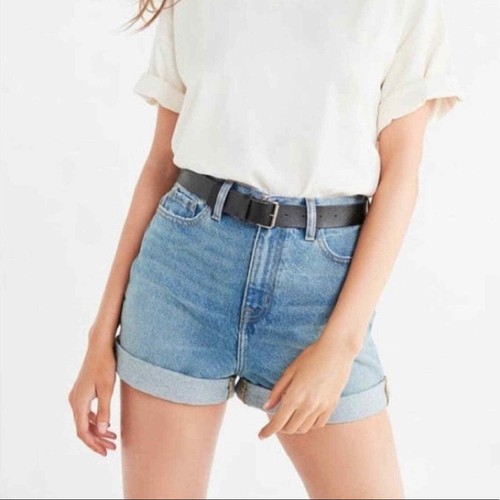 bdg high waisted mom jean shorts