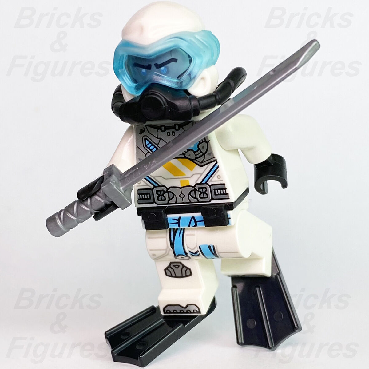 LEGO® Ninjago Zane Minifigure with Scuba Gear Seabound Ninja LEGO® Ninjago Zane Minifigure with Scuba Gear Seabound Ninja