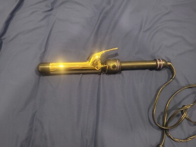 Hot Tools Pro Signature Series Gold  Curling Iron Wand 